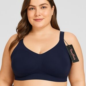 Hanna Nikole Plus Size Seamless Bra – Size 2X (18W) NEW